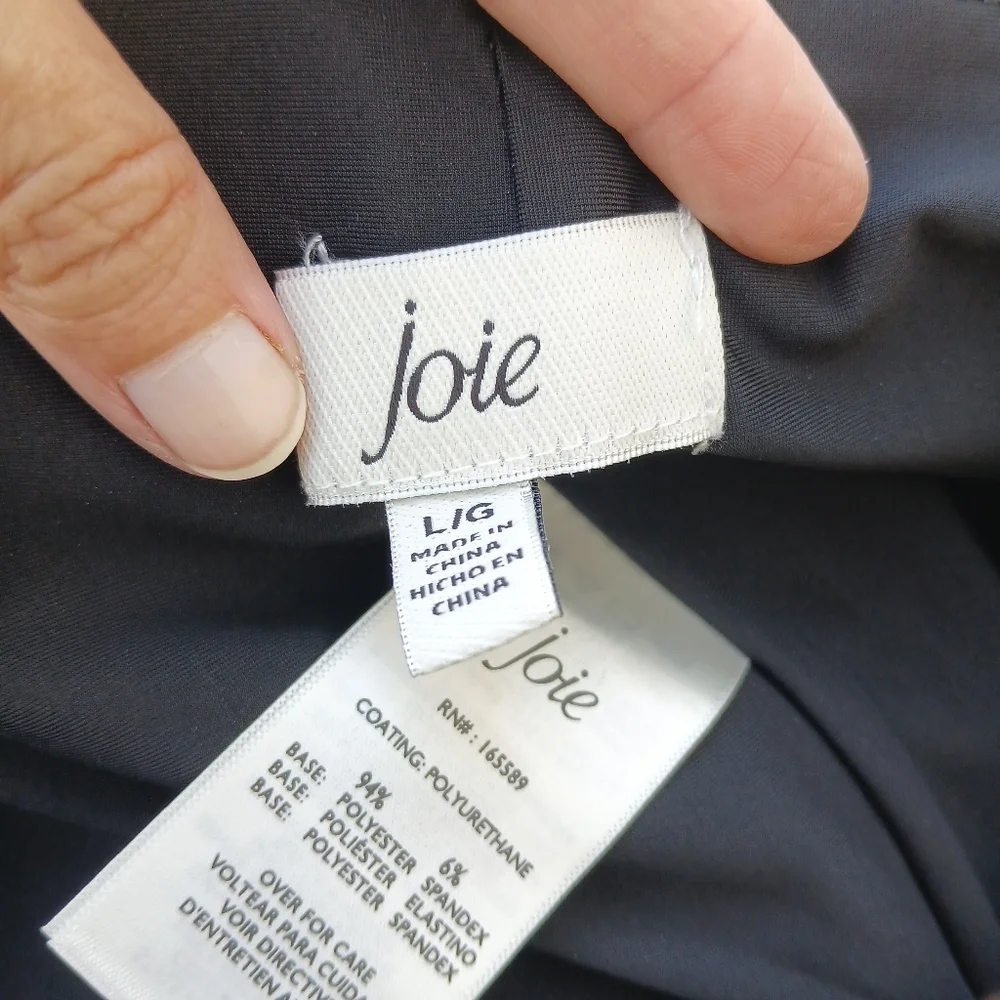 Joie Faux Leather Pants Leggings Size Large - Picture 6 of 7